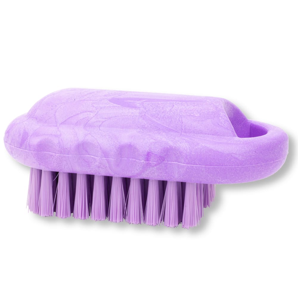 028-40020EC68 2 1/2" Hand & Nail Brush - Polyester, Purple 