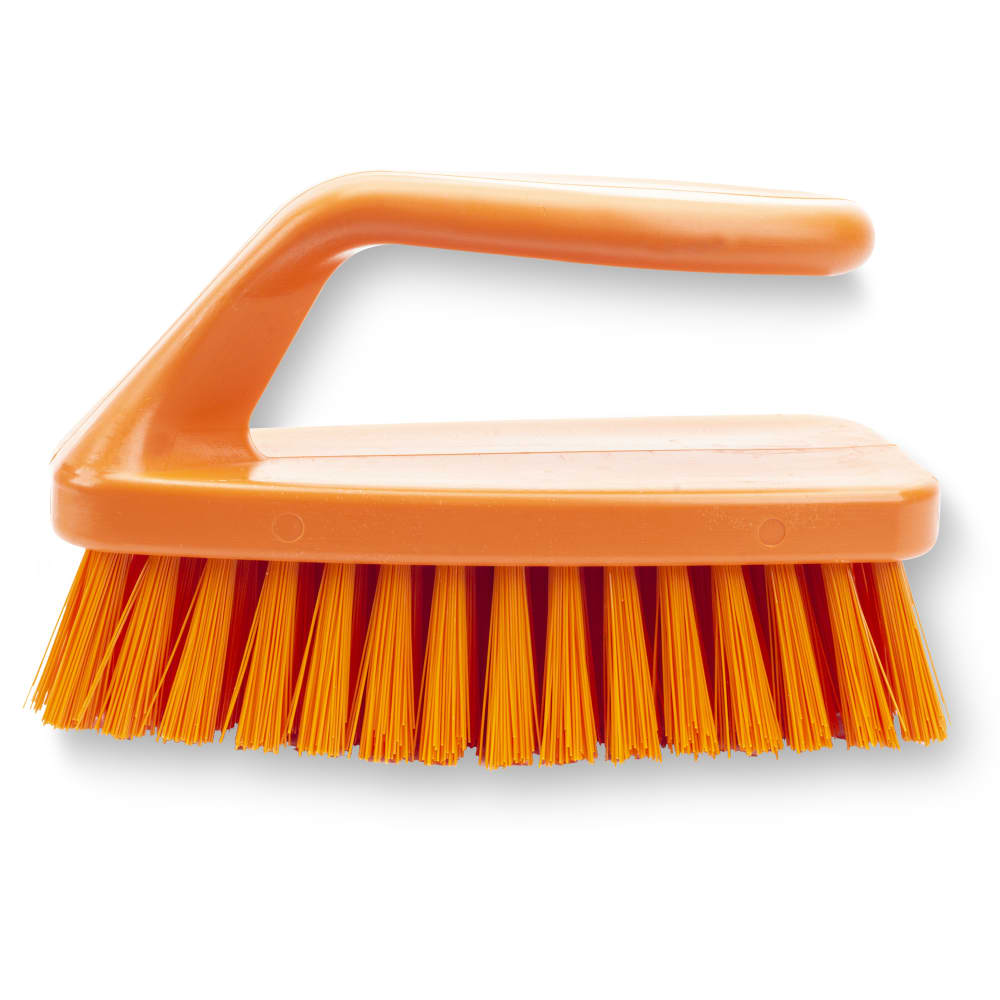 028-40024EC24 6" Bake Pan Lip Brush - Poly/Plastic, Orange