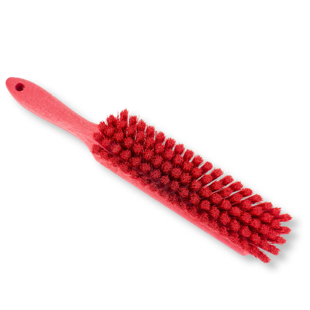028-40480EC05 13 1/2" Counter/Bench Brush - Poly/Plastic, Red