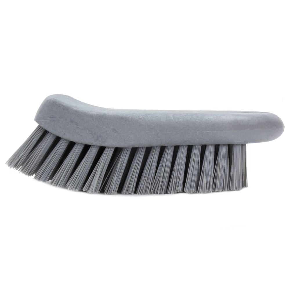 028-40521EC23 6" Cutting Board Brush - Polyester Bristles, Gray