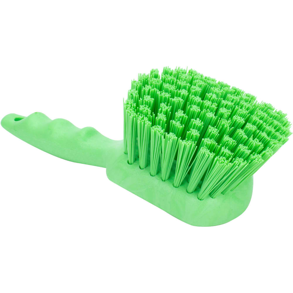 028-40541EC75 8" Floater Scrub Brush - Poly/Plastic, Lime