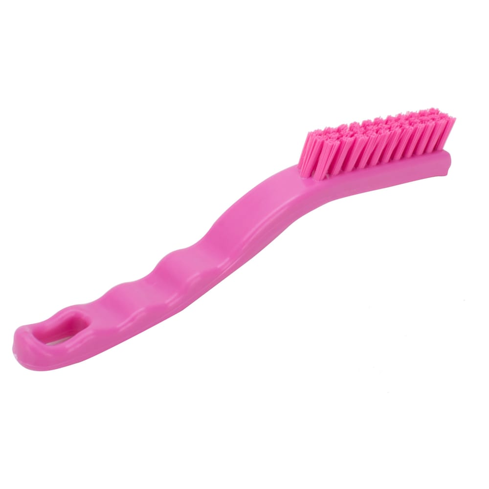 028-42022EC26 9" Detail Brush - Polyester Bristles, Pink