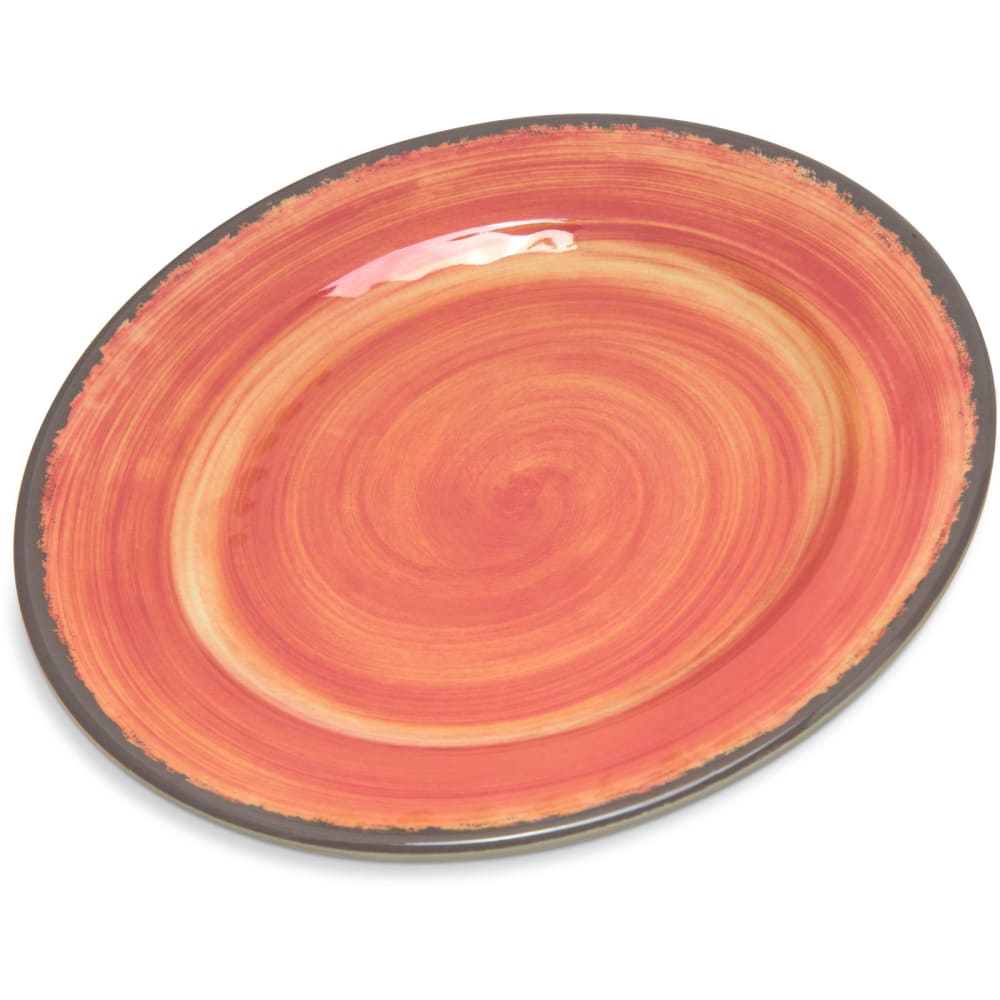 028-5400752 7" Round Melamine Bread & Butter Plate, Fire Ball