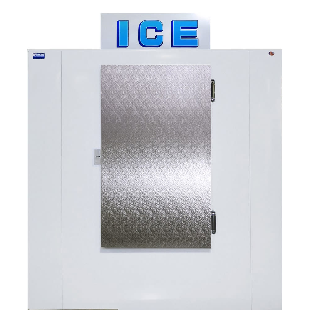 Polar Temp 630CW 62" Outdoor Ice Merchandiser w/ (78) 20 lb Bag Capacity - Solid Door, 115v