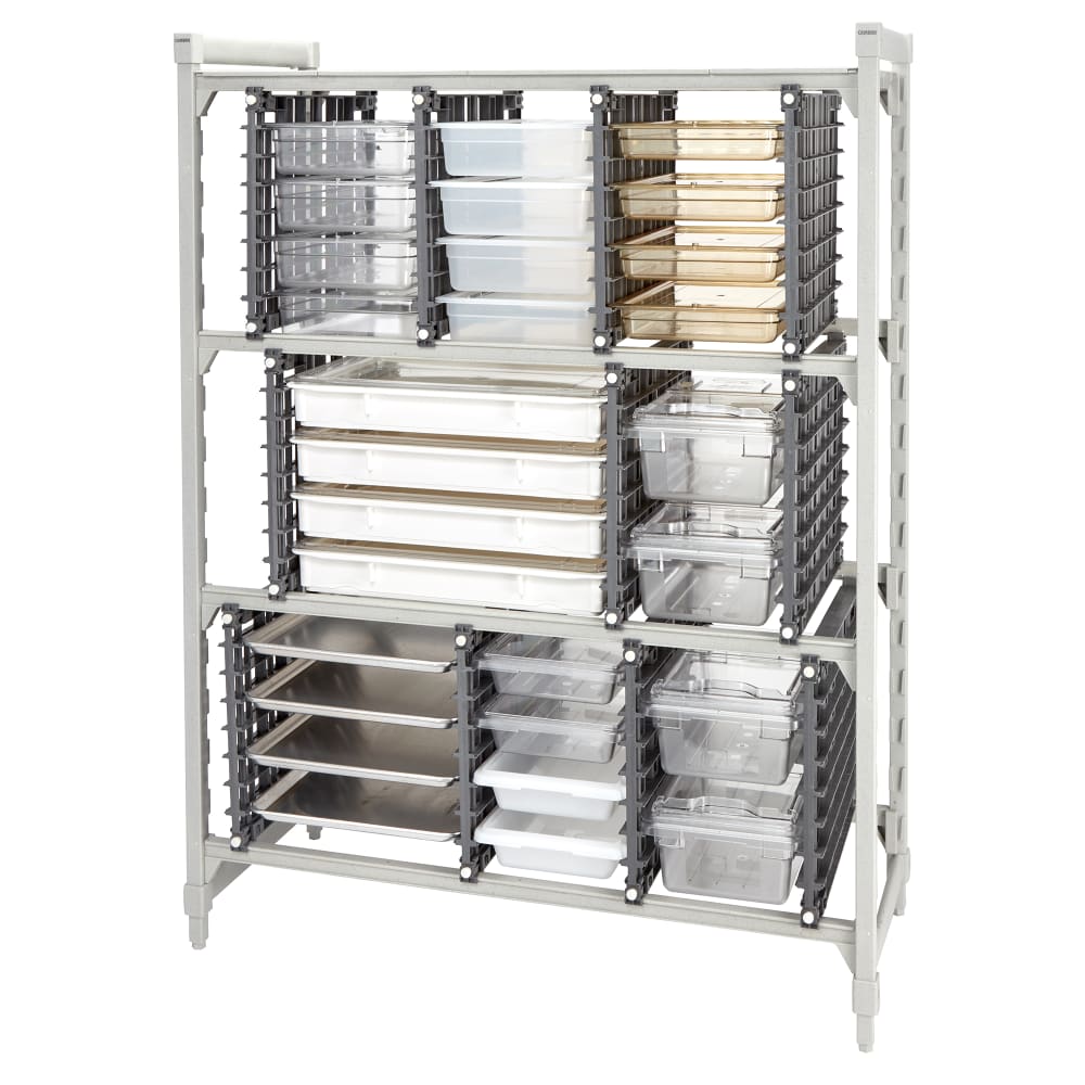 144-CSUNVR24580 Camshelving Storage Rack - 19 1/2"W x 24 1/8"D x 4"H, Starter Kit