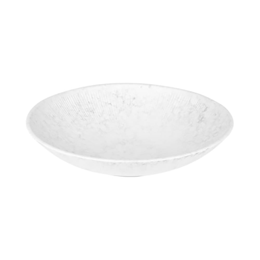 701-B383120GYM 86 oz Round Melamine Bowl, Gray Marble