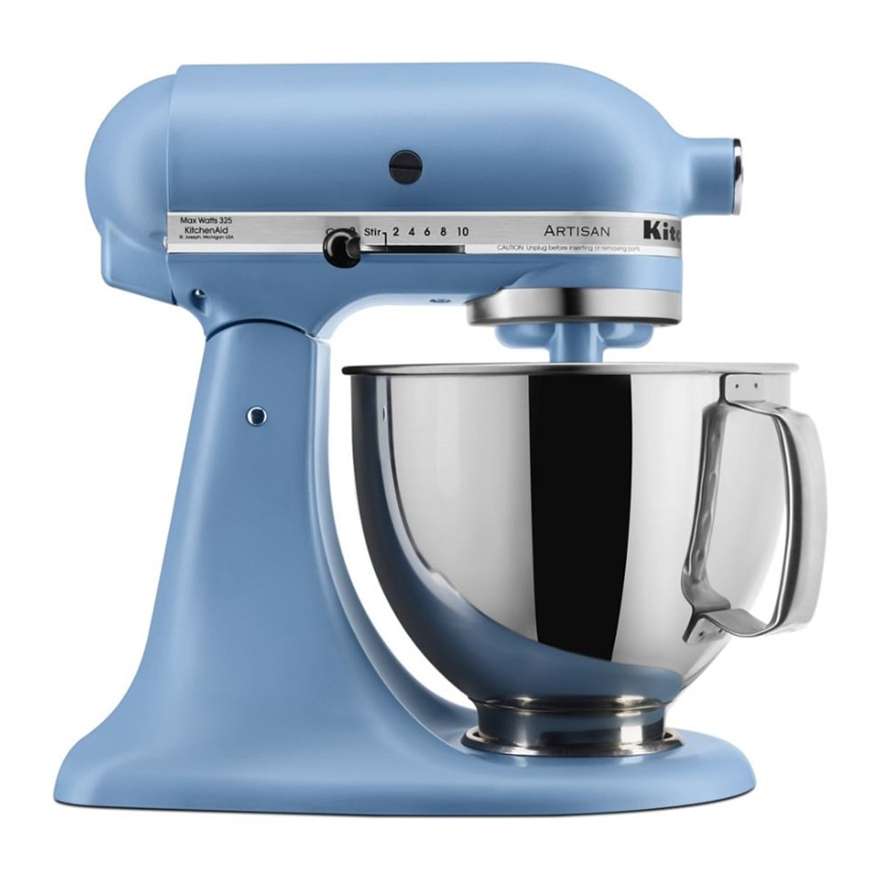 449-KSM150PSVB Artisan® 5 Quart Tilt-Head Stand Mixer, Blue Velvet