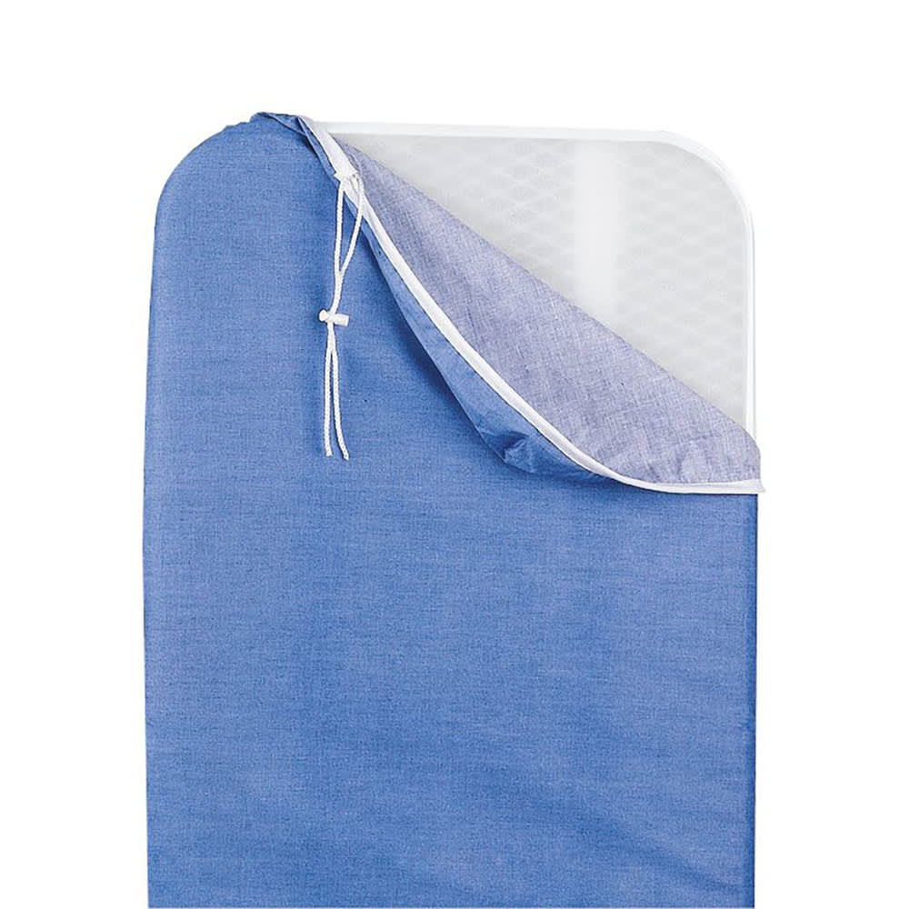 607-CDSF02 Full Size Ironing Board Cover w/ Drawstring - Mesh, Blue