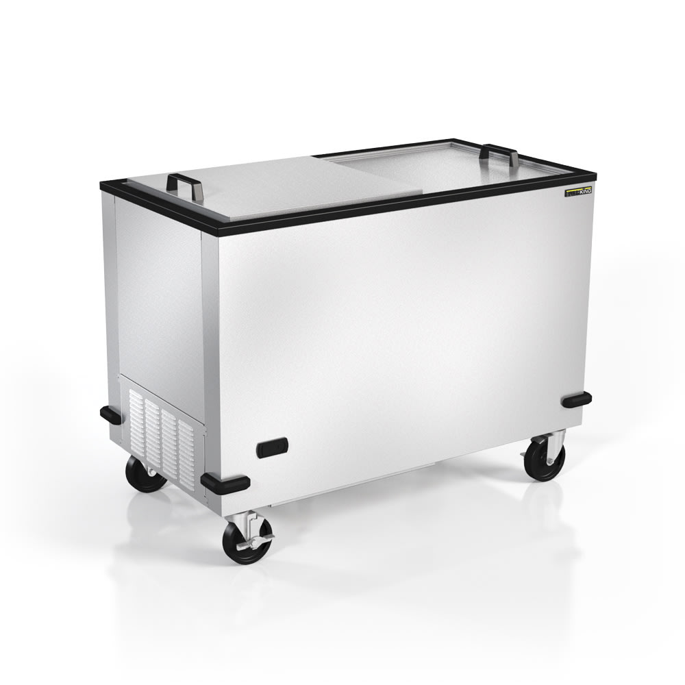 086-SKFMW44ELUS1 45 3/4" Mobile Chest Freezer - Stainless, 115v