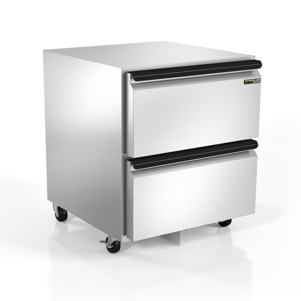 086-SKR27AEDUS1 27" W Undercounter Refrigerator w/ (1) Section & (2) Drawers, 115v