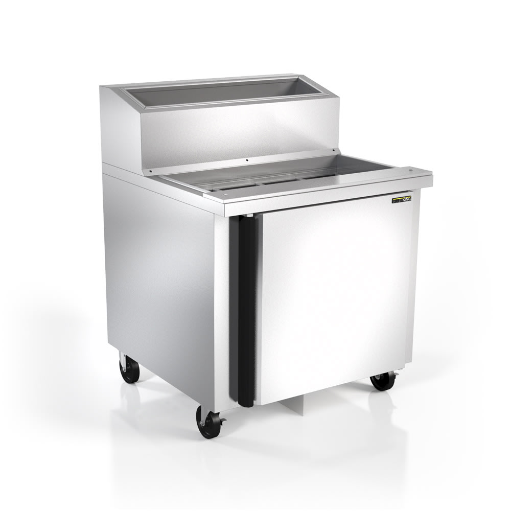 086-SKRN36ESUS1 36" Ice Cream Topping Unit w/ Refrigerated Base - Stainless, 115v