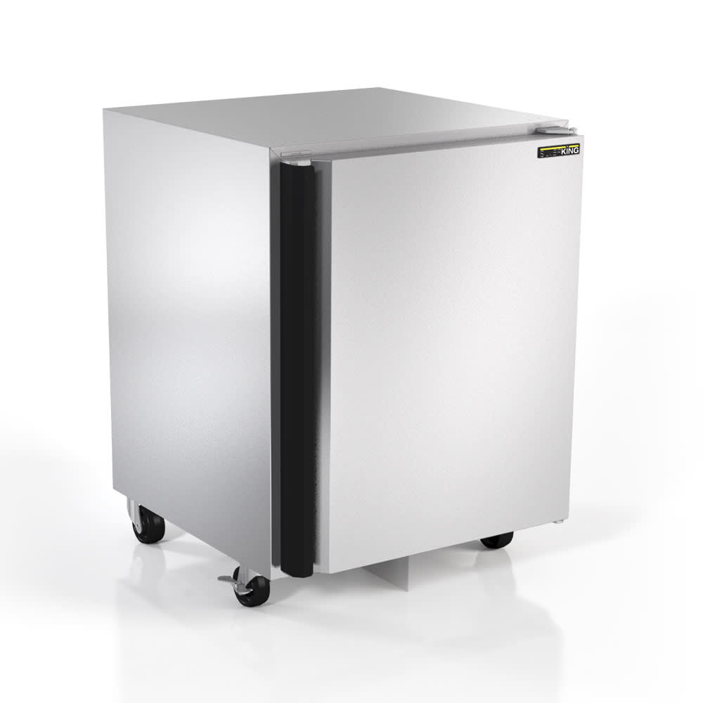 086-SKR24AESUS1 24" W Undercounter Refrigerator w/ 1 Solid Door, 120v