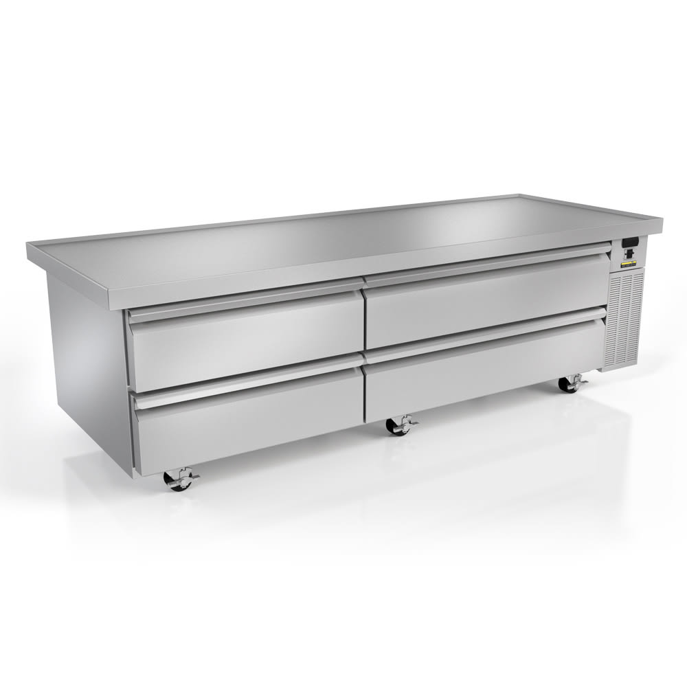 086-SKRCB84HEDUS3 84" Chef Base w/ (4) Drawers - 115v