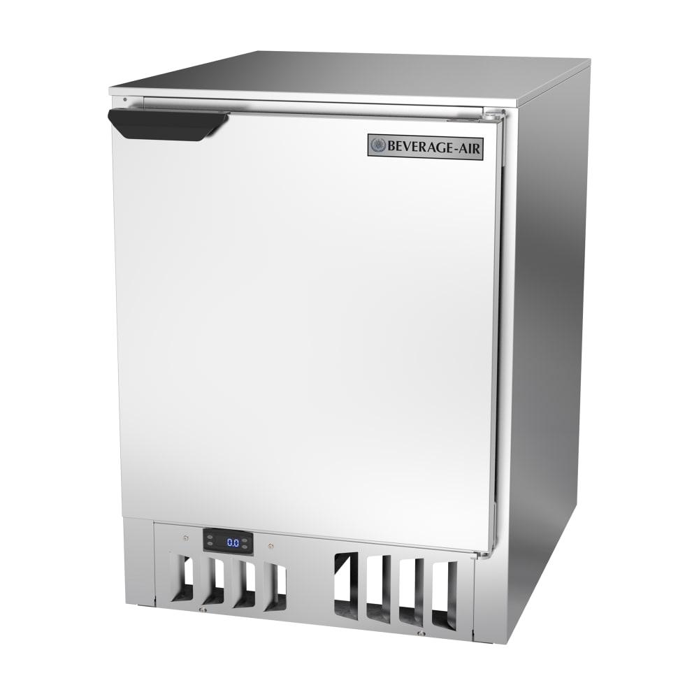 118-FLG24HC1S 1 Section Hydrocarbon Series Glass Chiller w/ 80 Mug Capacity - Stainless, 115v