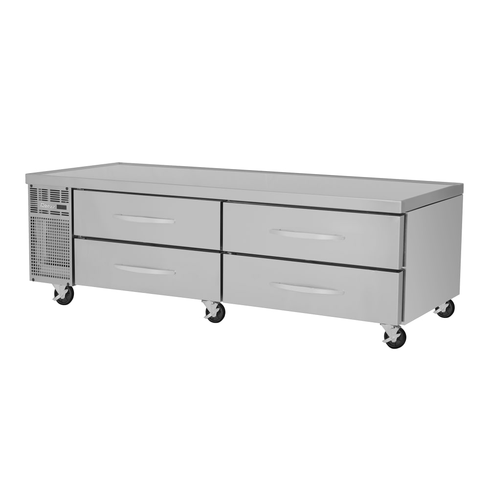 083-PRCBE84RN 84" PRO Series Chef Base w/ (4) Drawers - 115v