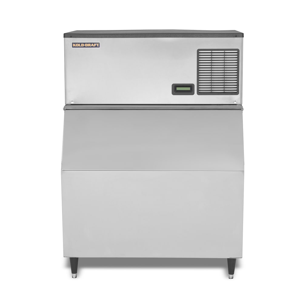 657-GBX564LCKDB650 543 lb Full Cube Ice Machine w/ Bin - 660 lb Storage, Water Cooled, 208-230v