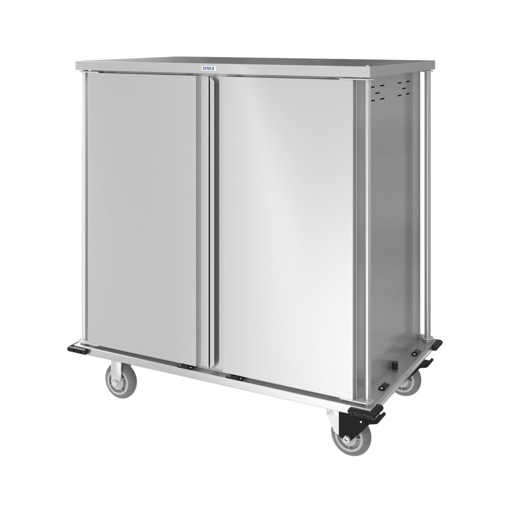 Dinex DXPTQC2T2DPT36 36 Tray Ambient Meal Delivery Cart