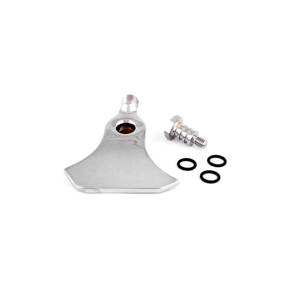 064-00012340 Knee Valve Cam w/ O Rings & Bolt, Polished Chrome Plated
