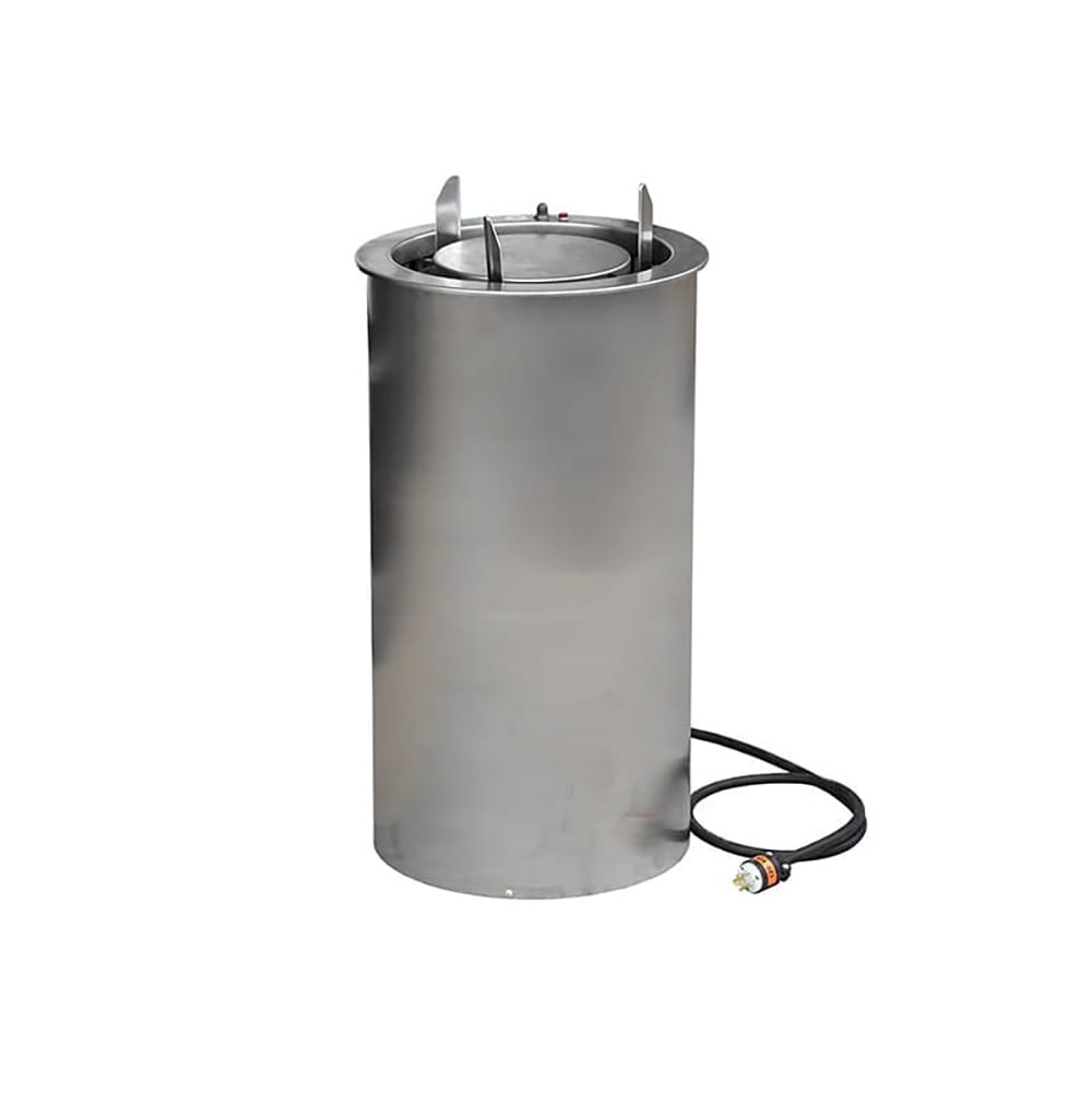 121-93425 16" Heated Drop In Dish Dispenser - ADA, Stainless, 120v