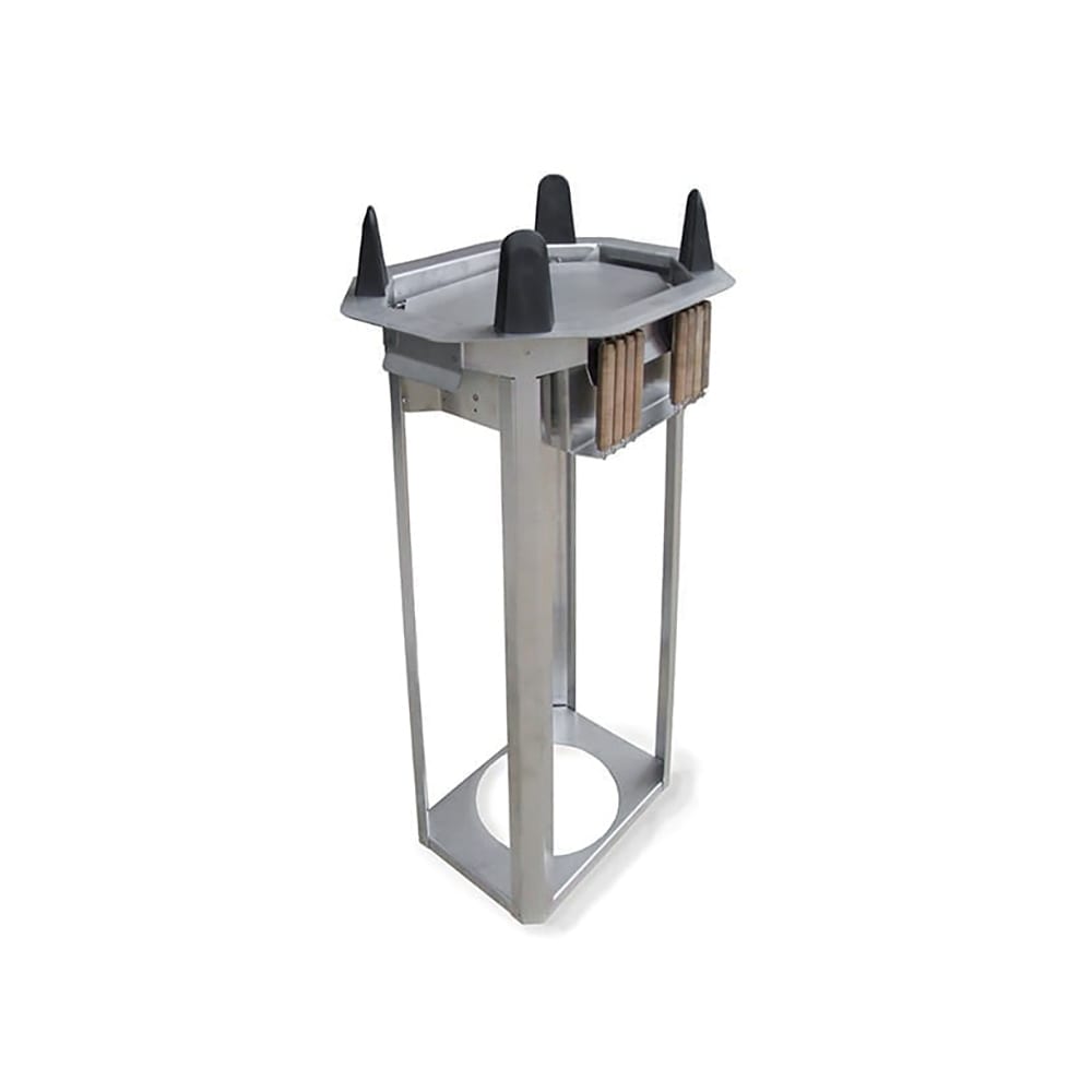 121-V4014 18" Drop In Dish Dispenser for Oval Platters, Stainless