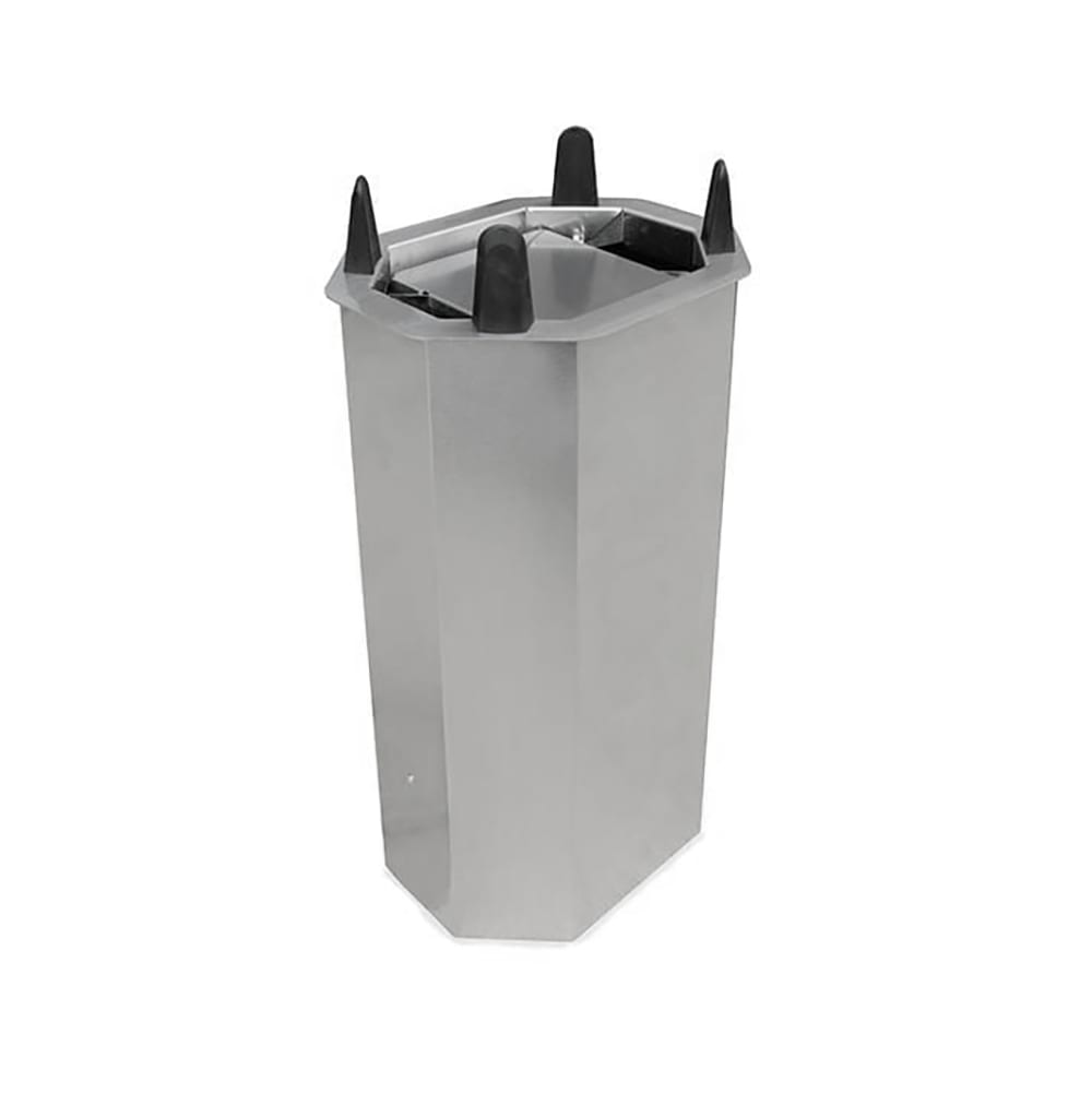 121-V5010 14 1/2" Drop In Dish Dispenser for Oval Platters, Stainless