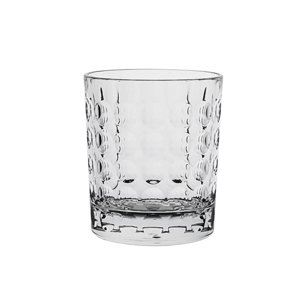 706-7030DR049 10 oz Carve Cut Tumbler - Plastic, Clear