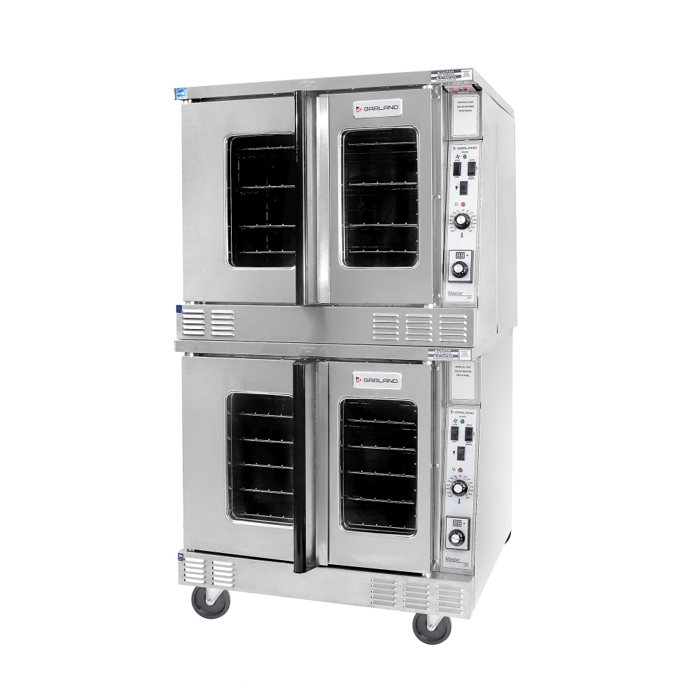 NEW Commercial Gas Double Stack Convection Oven 2 Deck Restaurant - Propane  