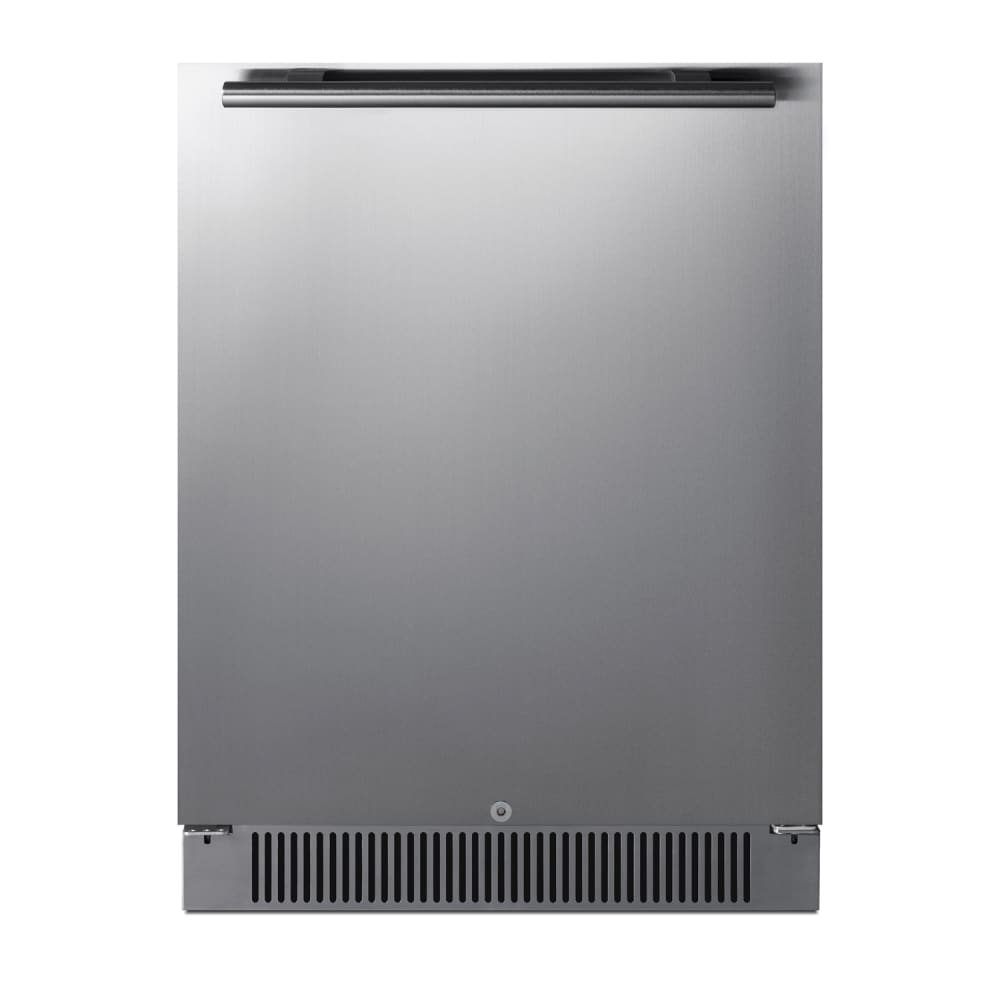 162-SPR623OSCSS 24" Undercounter Outdoor Refrigerator w/ (1) Section & (1) Door, Stainle...