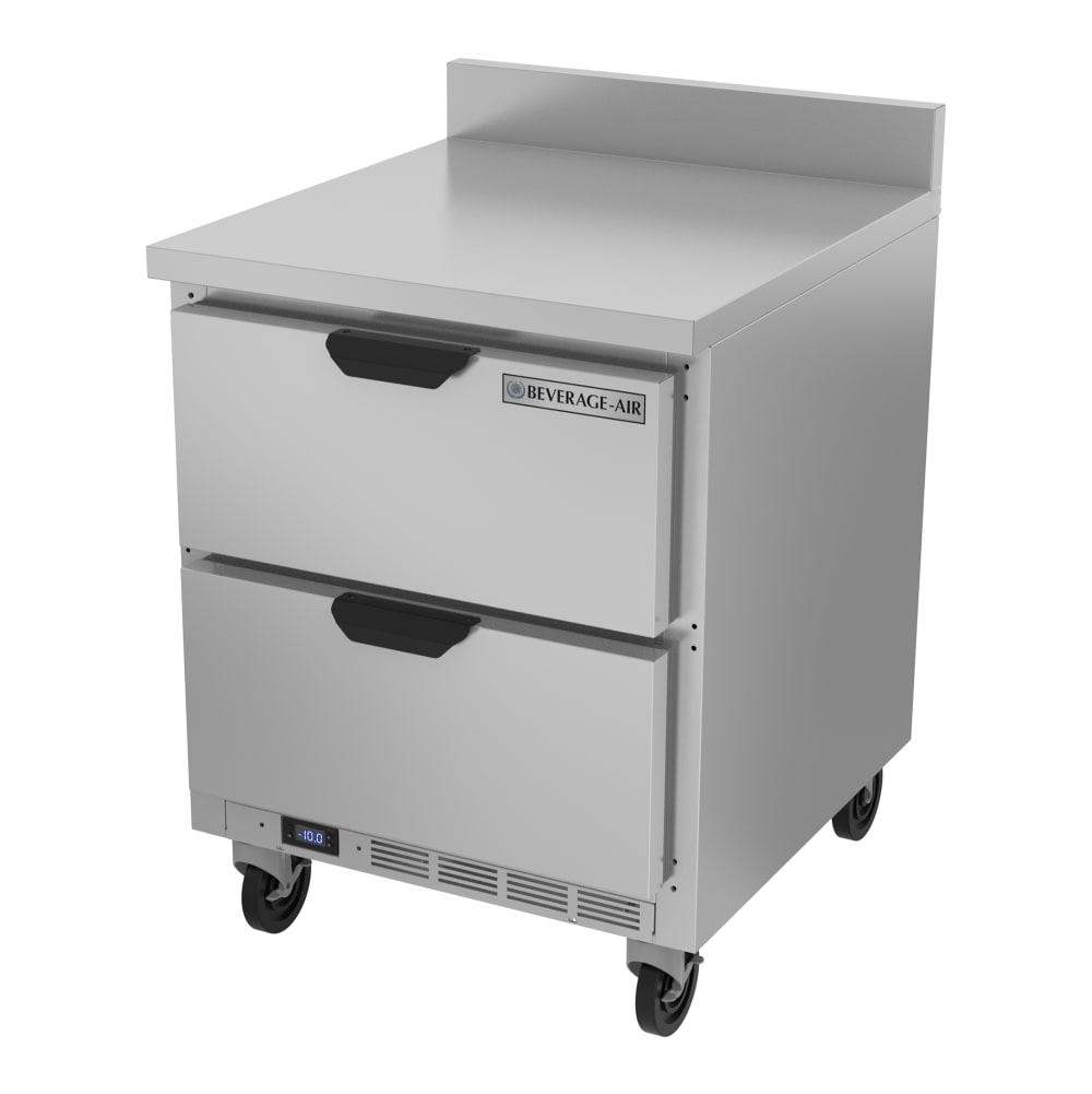 118-WTFD27AHC2FIP 27" W Worktop Freezer w/ (1) Section & (2) Drawers, 115v