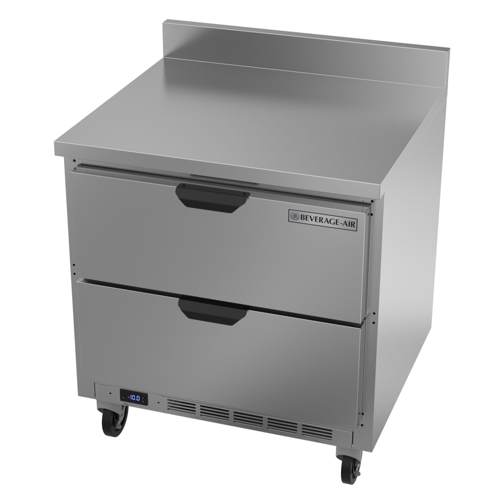 118-WTFD32AHC2FIP 32"W Worktop Freezer w/ (1) Section & (2) Drawers, 115v