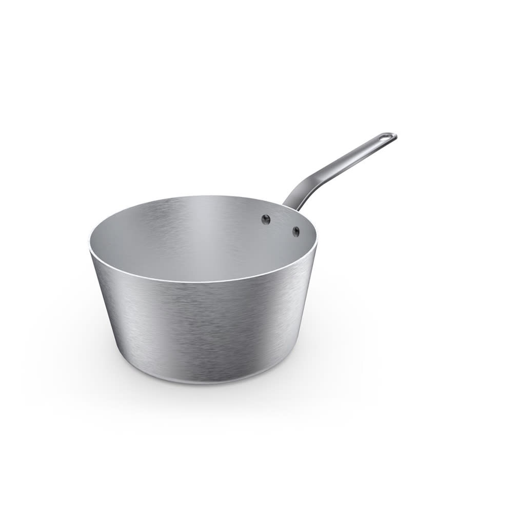 175-661155 5 1/2 qt Wear-Ever® Aluminum Tapered Saucepan w/ Solid Metal Handle
