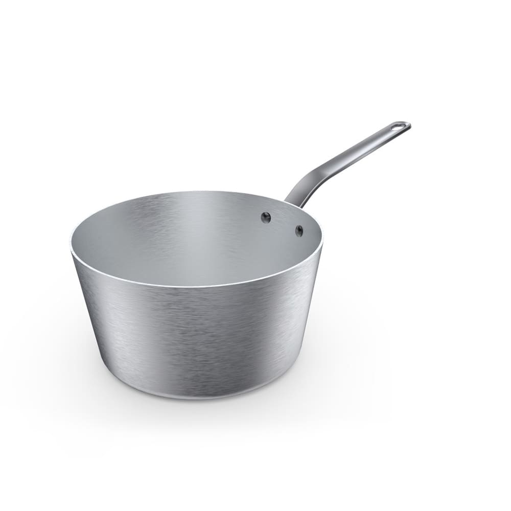 175-661185 8 1/2 qt Wear-Ever® Aluminum Tapered Saucepan w/ Solid Metal Handle