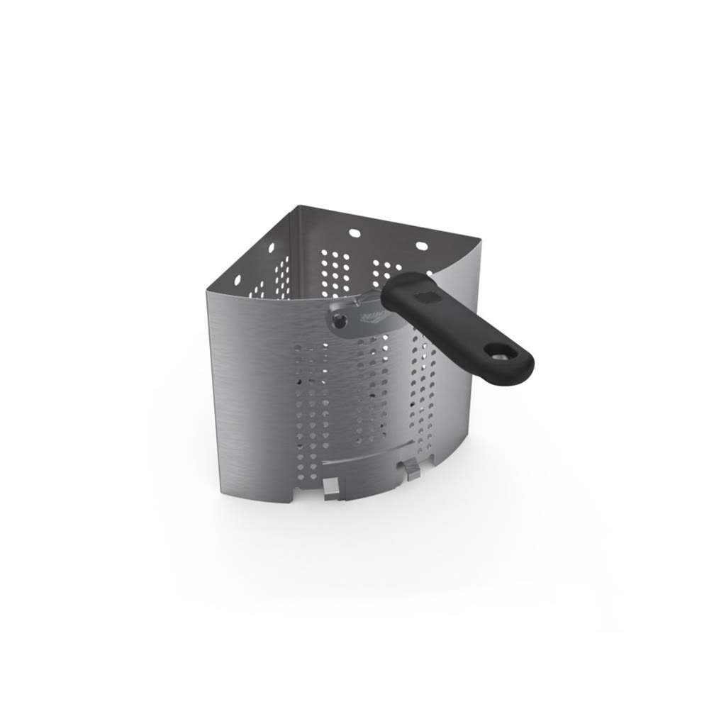 175-682114B 6" Triangular Wear-Ever® Pasta Inset - Stainless Steel