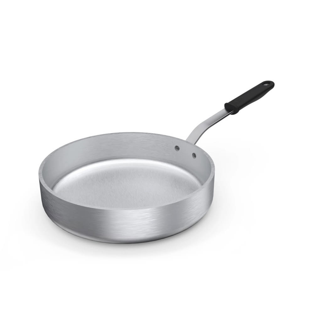175-682130 10" Wear-Ever® Classic Select® Wear-Ever® Aluminum Saute Pan w/ Solid Metal Handl...