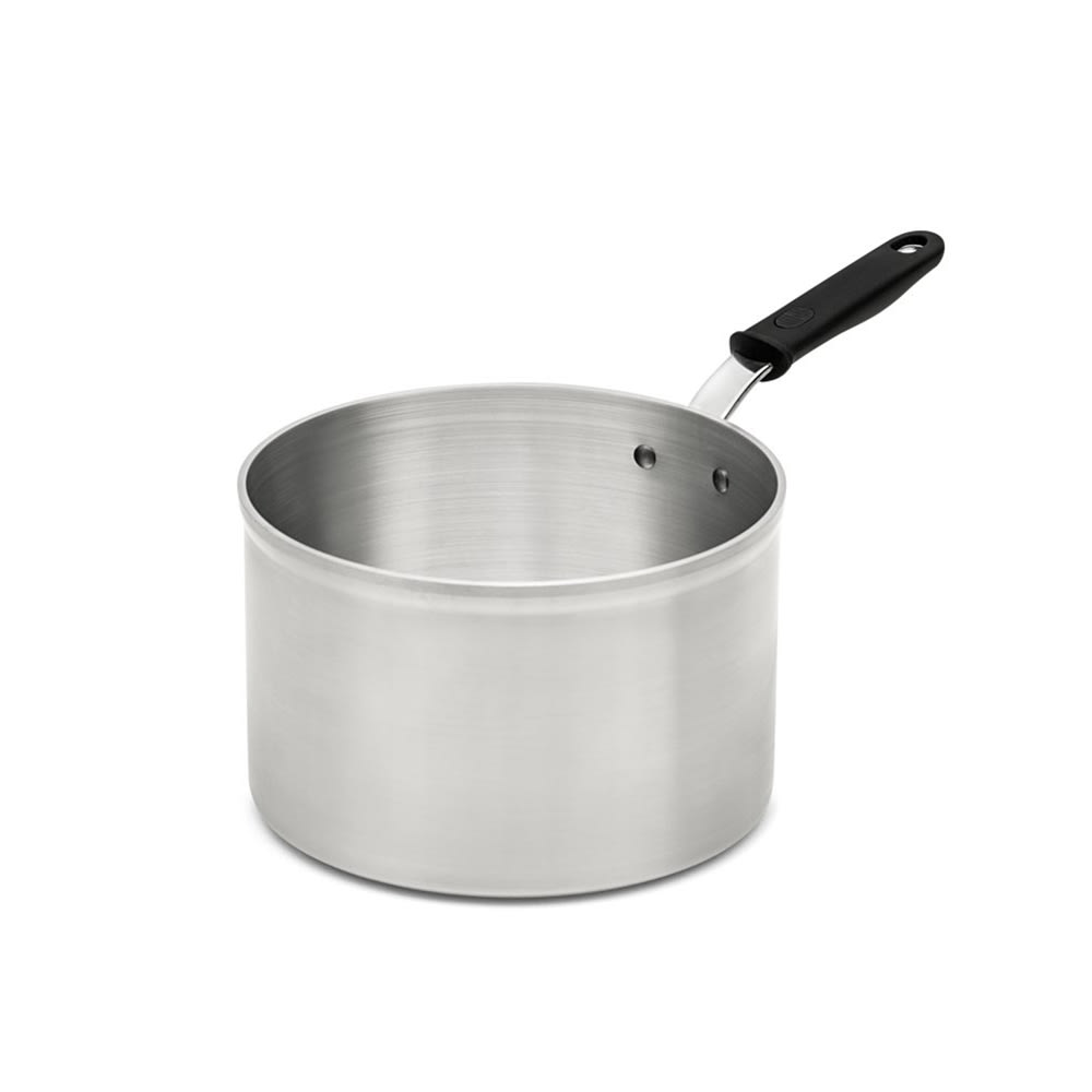 175-692165 6 1/2 qt Wear-Ever® Classic Select® Aluminum Saucepan w/ Hollow Silicone Handle