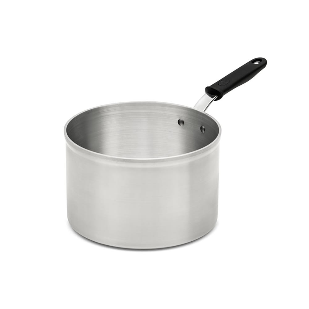 175-692185 8 1/2 qt Wear-Ever® Classic Select® Aluminum Saucepan w/ Hollow Silicone Handle