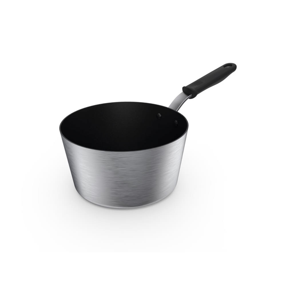 175-692345 4 1/2 qt Wear-Ever® Non-Stick Aluminum Saucepan w/ Hollow Silicone Handle
