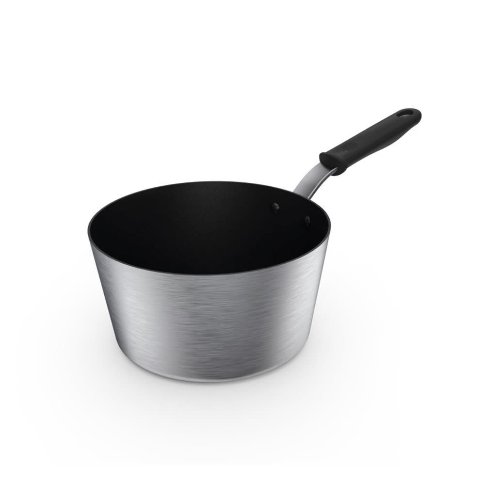175-692385 8 1/2 qt Wear-Ever® Non-Stick Aluminum Saucepan w/ Hollow Silicone Handle