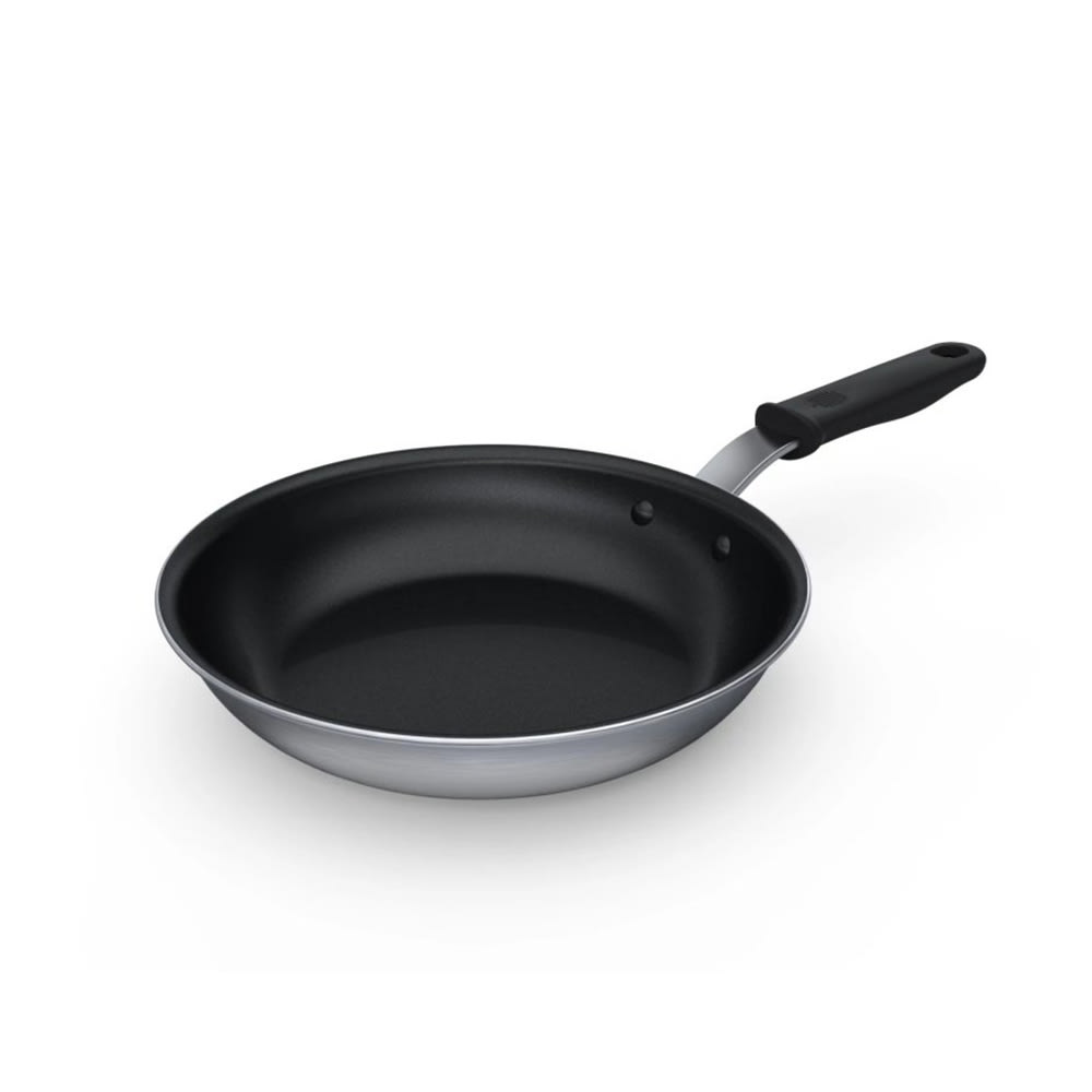 175-692412 12" Tribute® Non-Stick Stainless Steel Frying Pan w/ Hollow Silicone Handle - Ind...