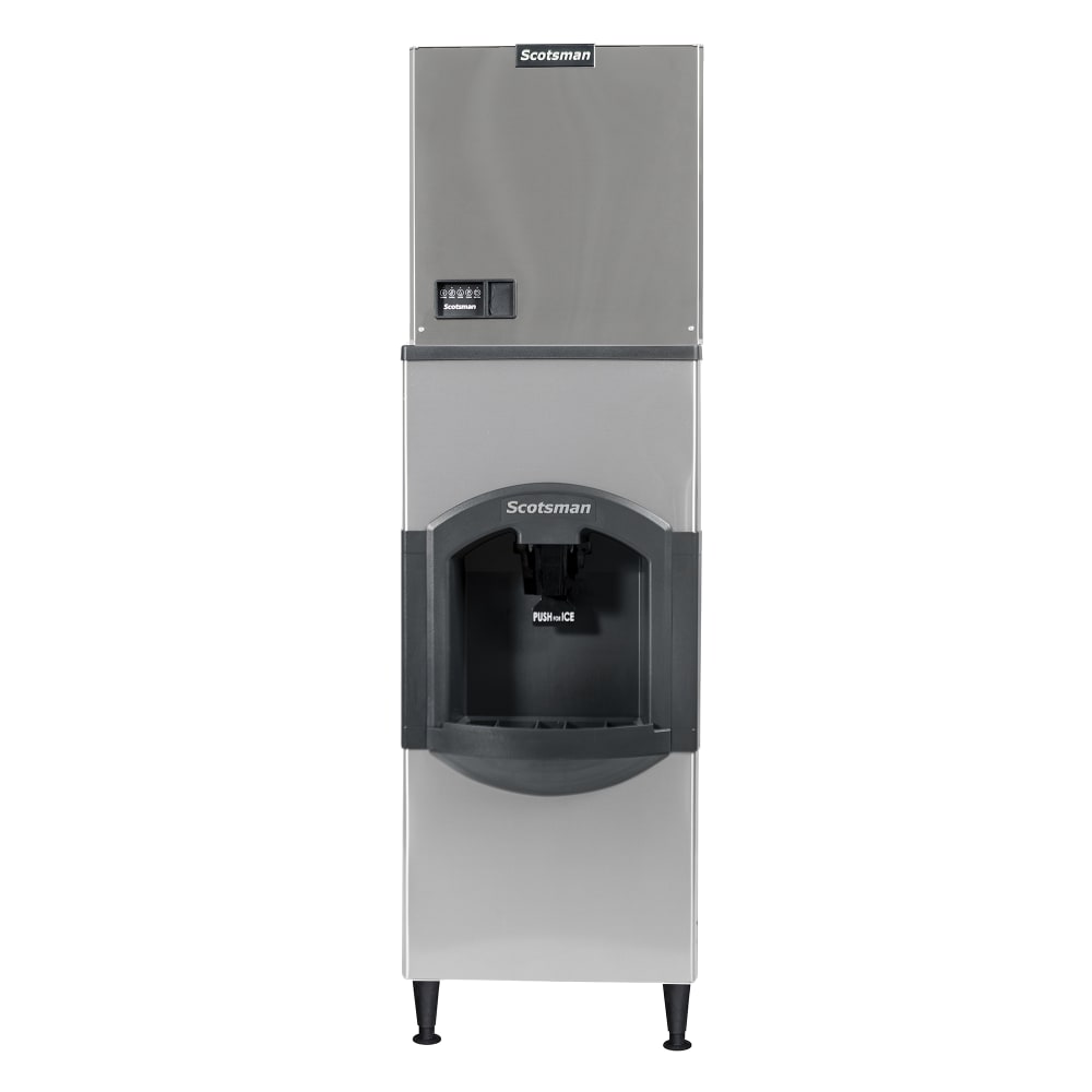 044-C0322MW1HD22B1 366 lb Prodigy ELITE® Full Cube Ice Machine w/ Ice Dispenser - 120 lb Storage,...