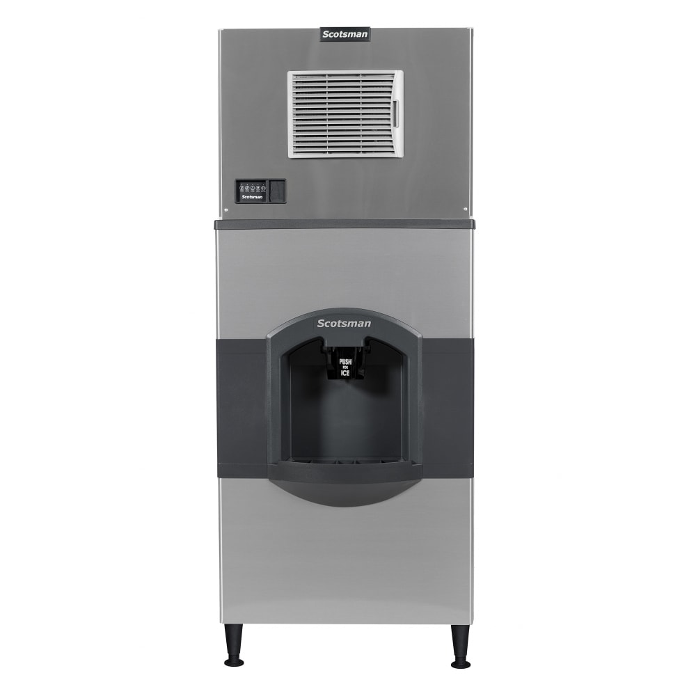 044-C0330SA1HD30B1 400 lb Prodigy ELITE® Half Cube Ice Machine w/ Ice Dispenser - 180 lb Storage,...