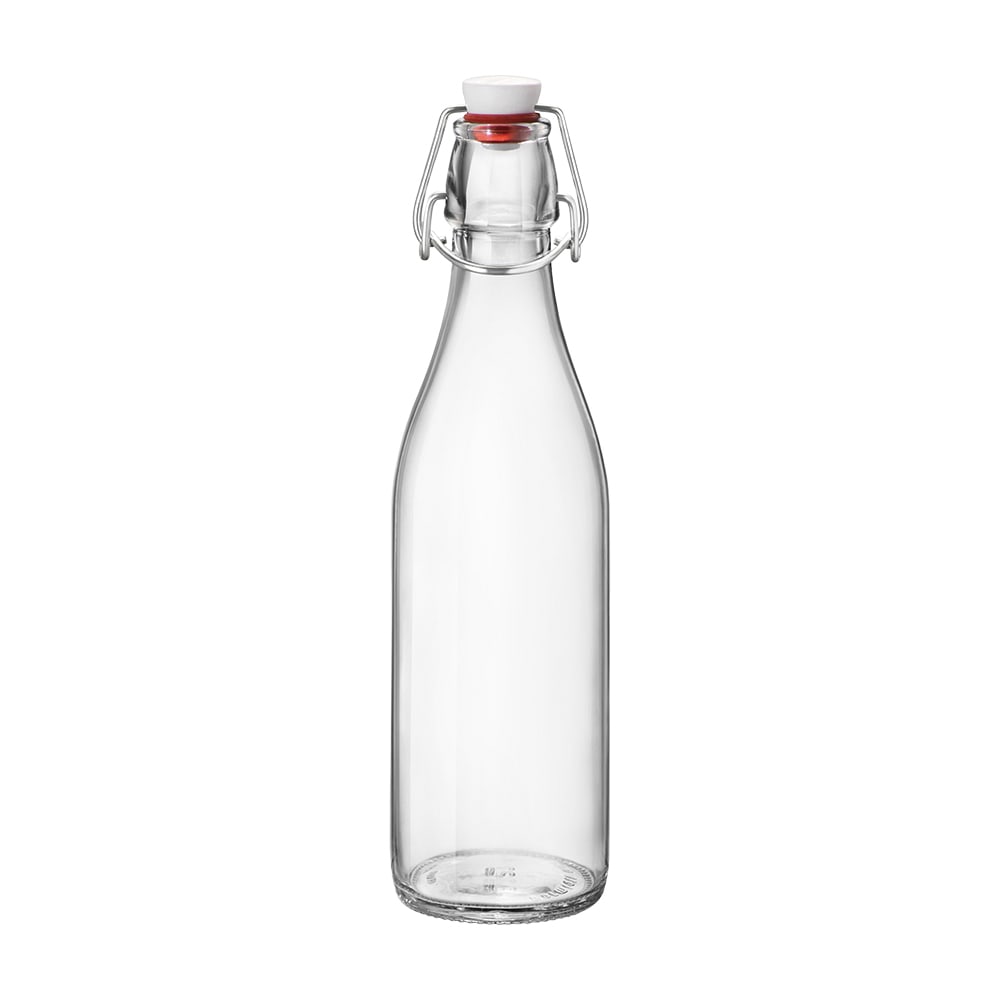 706-4952Q819 17 oz Giara Swing Top Bottle - Glass, Clear