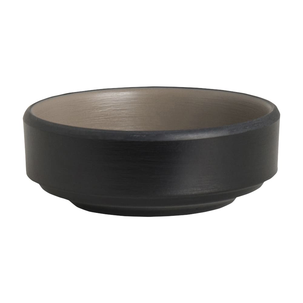 706-7810JB004 2 oz Round Melamine Stack Bowl, Sandstone