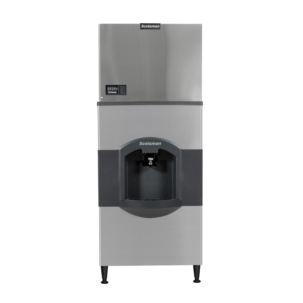 044-C0530SR1HD30B1 500 lb Prodigy ELITE® Half Cube Ice Machine w/ Ice Dispenser & Filter - 18...