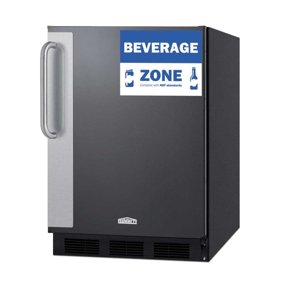 162-FF6BK7BZADA 24" W Undercounter Refrigerator w/ (1) Section & (1) Door, 115v