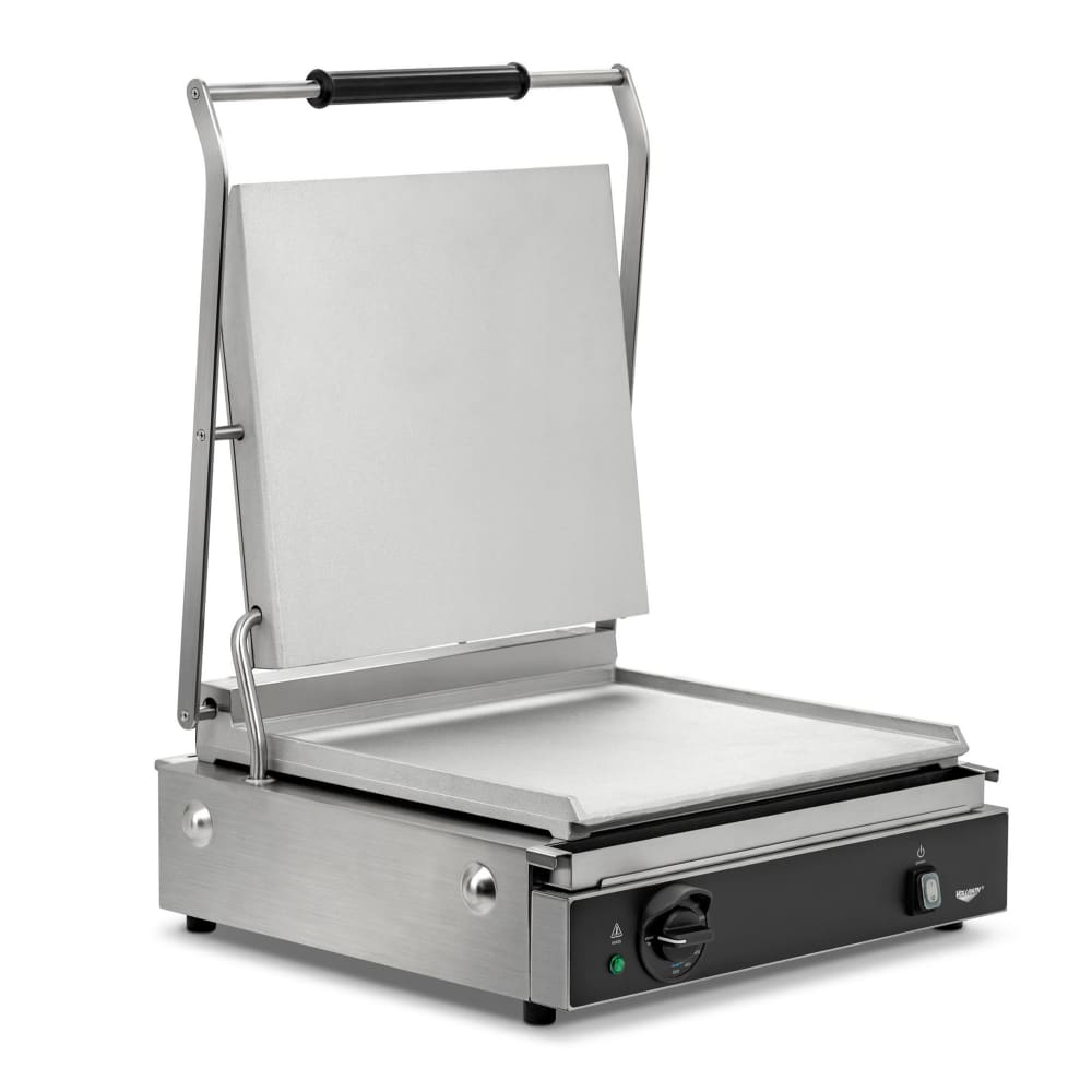 175-PSG4SSF120 Single Commercial Panini Press w/ Aluminum Smooth Plates, 120v