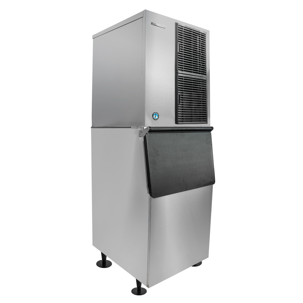 440-KM350MAJB300SF 489 lb Slim-Line Crescent Cube Ice Machine w/ Bin - 300 lb Storage, Air Cooled...