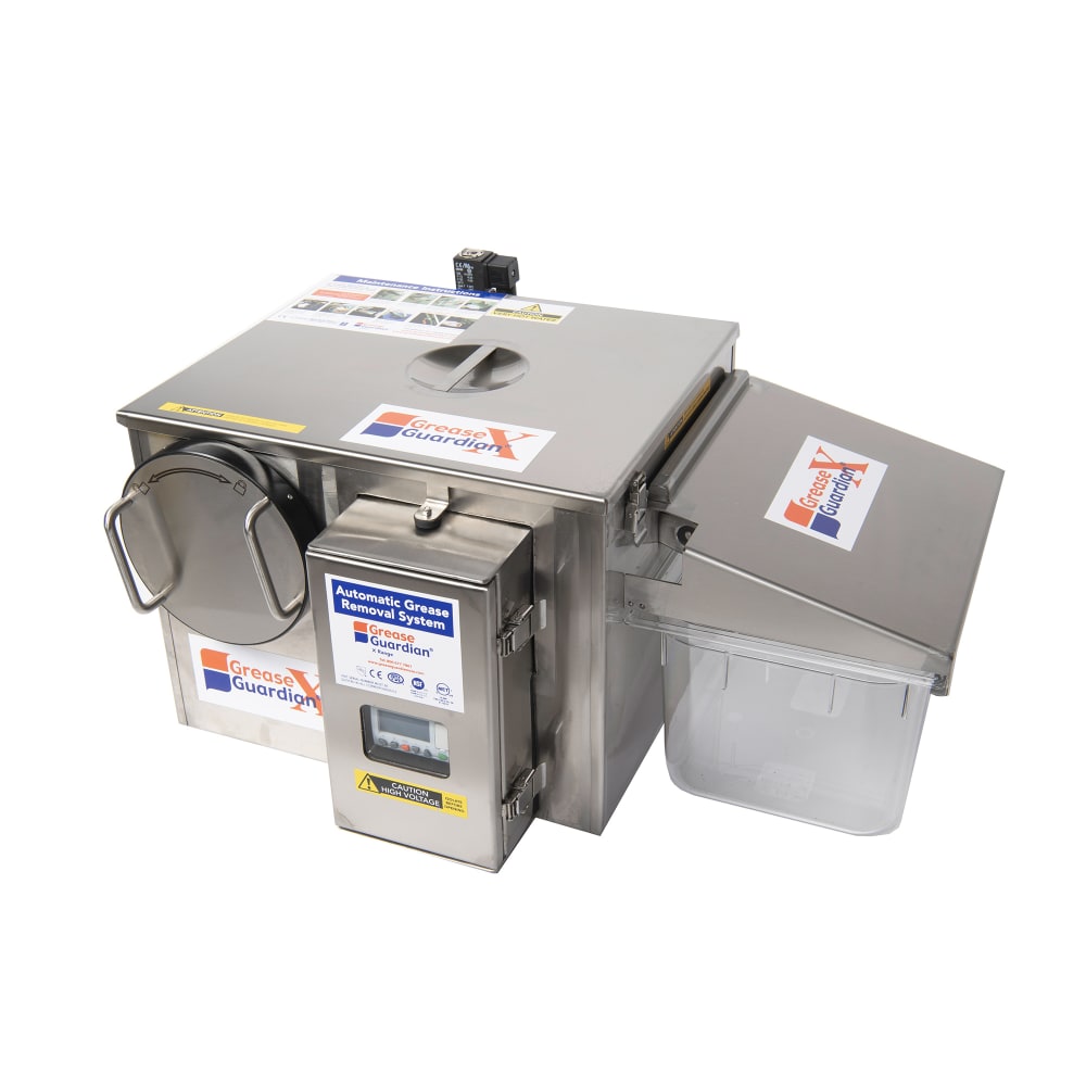 205-CG4110V Automatic Grease Trap w/ 4 GPM Capacity, Stainless Steel, Size #10