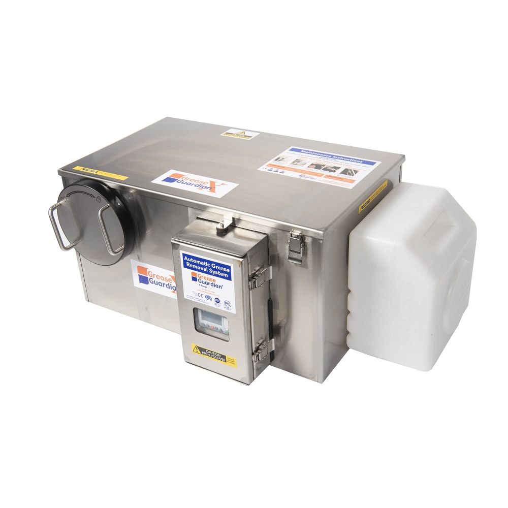 205-GGX20110V Automatic Grease Trap w/ 15 GPM Capacity, Stainless Steel, Size #40