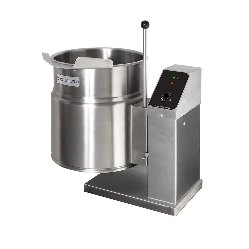 109-KET12T2403 12 gal Steam Kettle - Manual Tilt, 2/3 Jacket, 240v/3ph